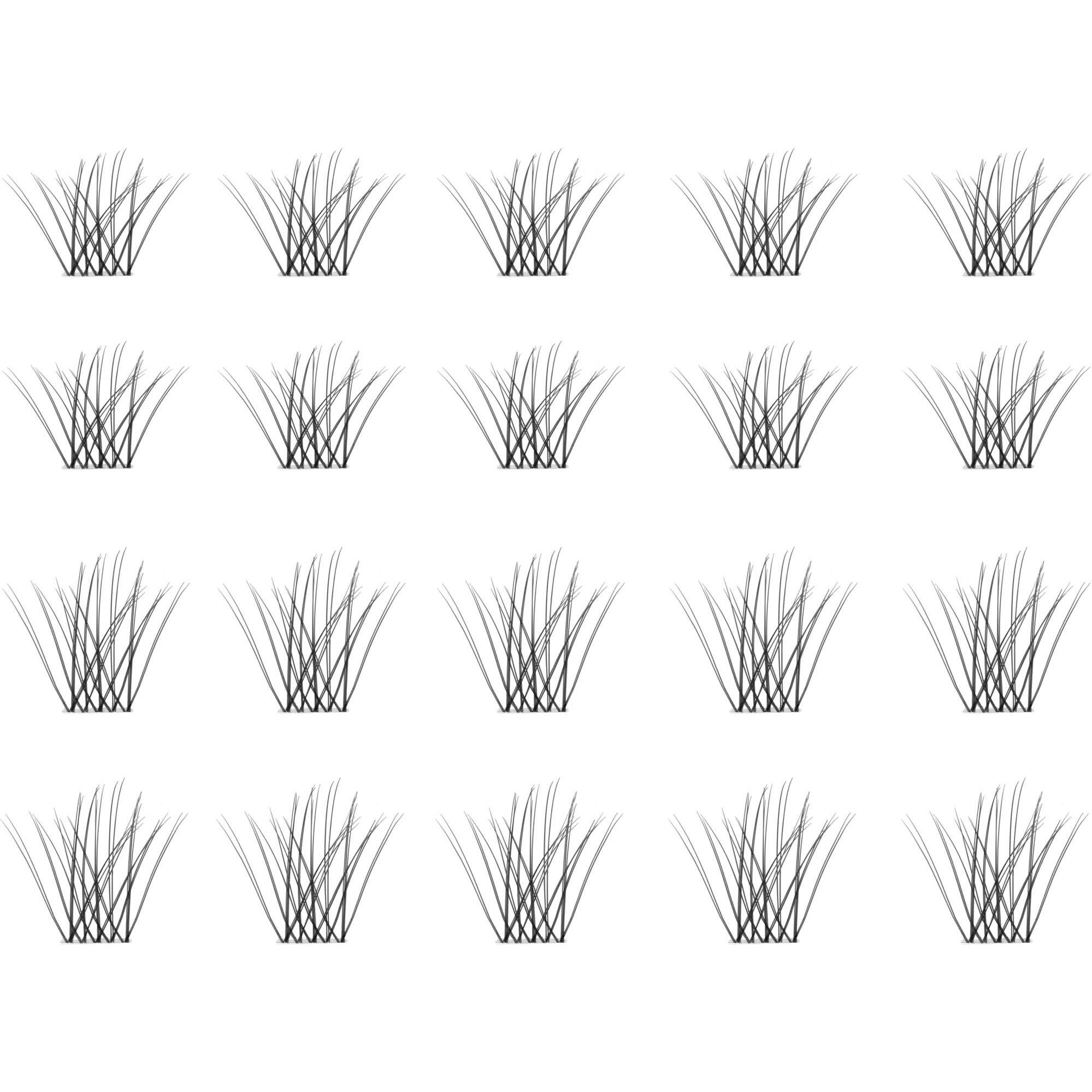 essence What The Fake! False Lashes 06 Natural Cluster Black