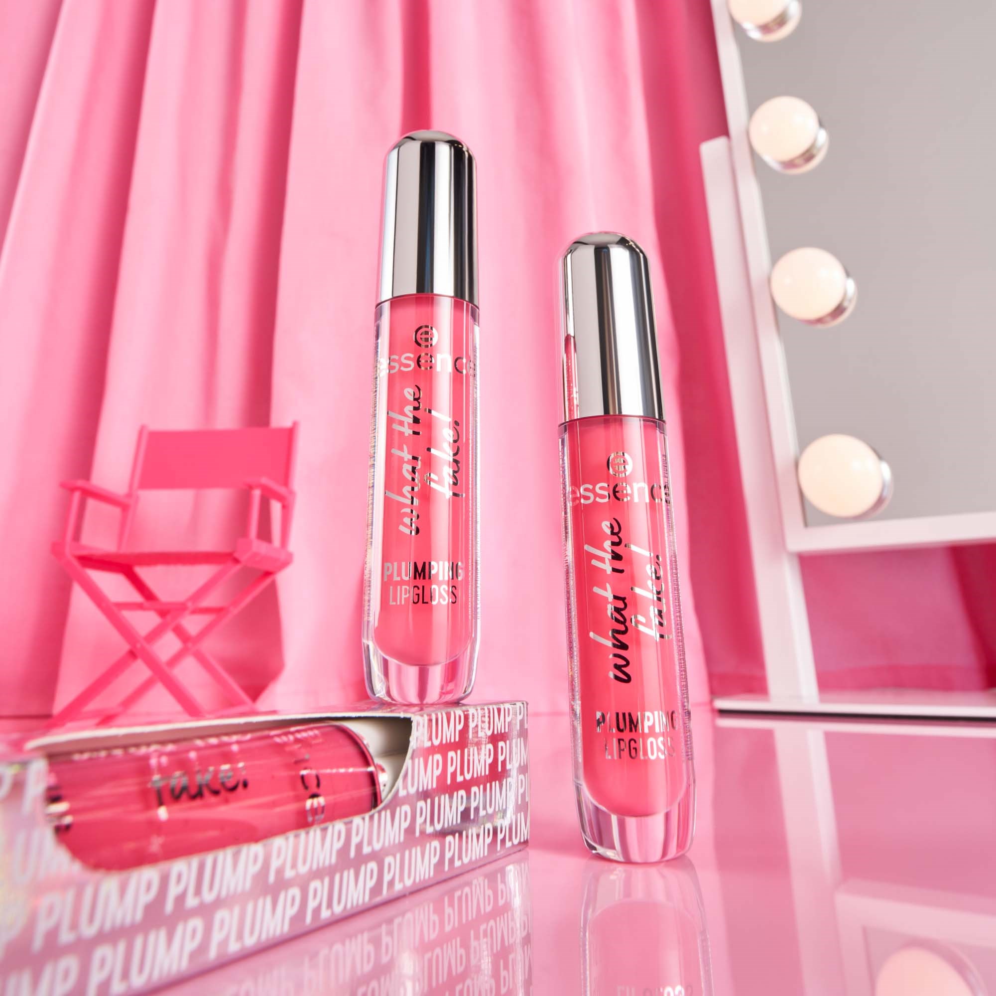 essence What The Fake! Plumping Lipgloss 102 Pink About It (obrázok 6)