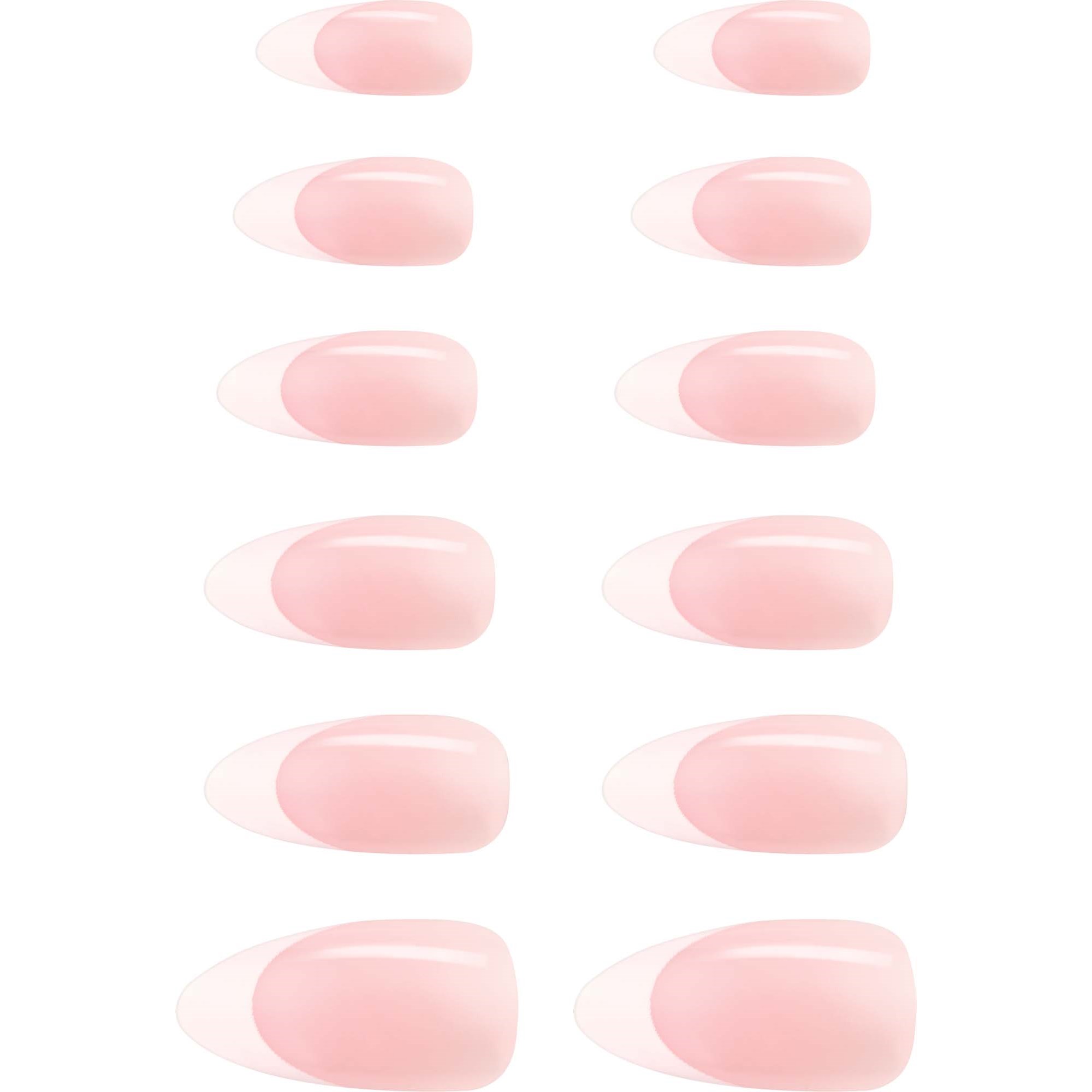 essence What The Fake! Press-On Nails Press & Go 01 French Nails