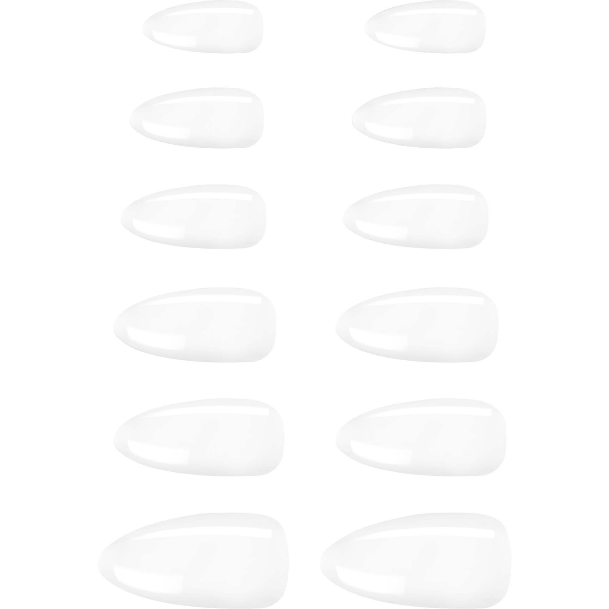 essence What The Fake! Press-On Nails Press & Go 02 Bare White