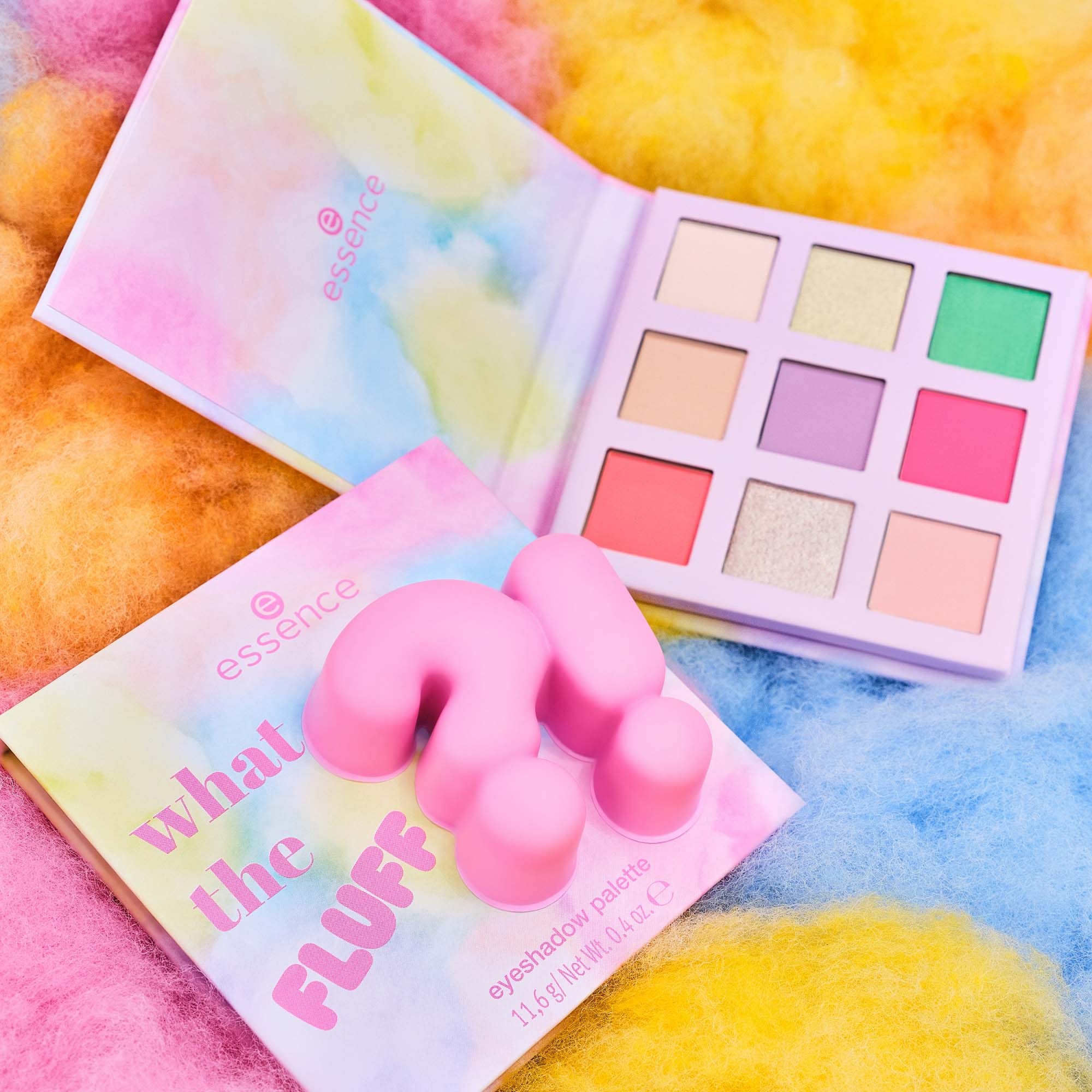 essence What The Fluff?! Eyeshadow Palette 01 Cotton Candy Skies (obrázok 4)