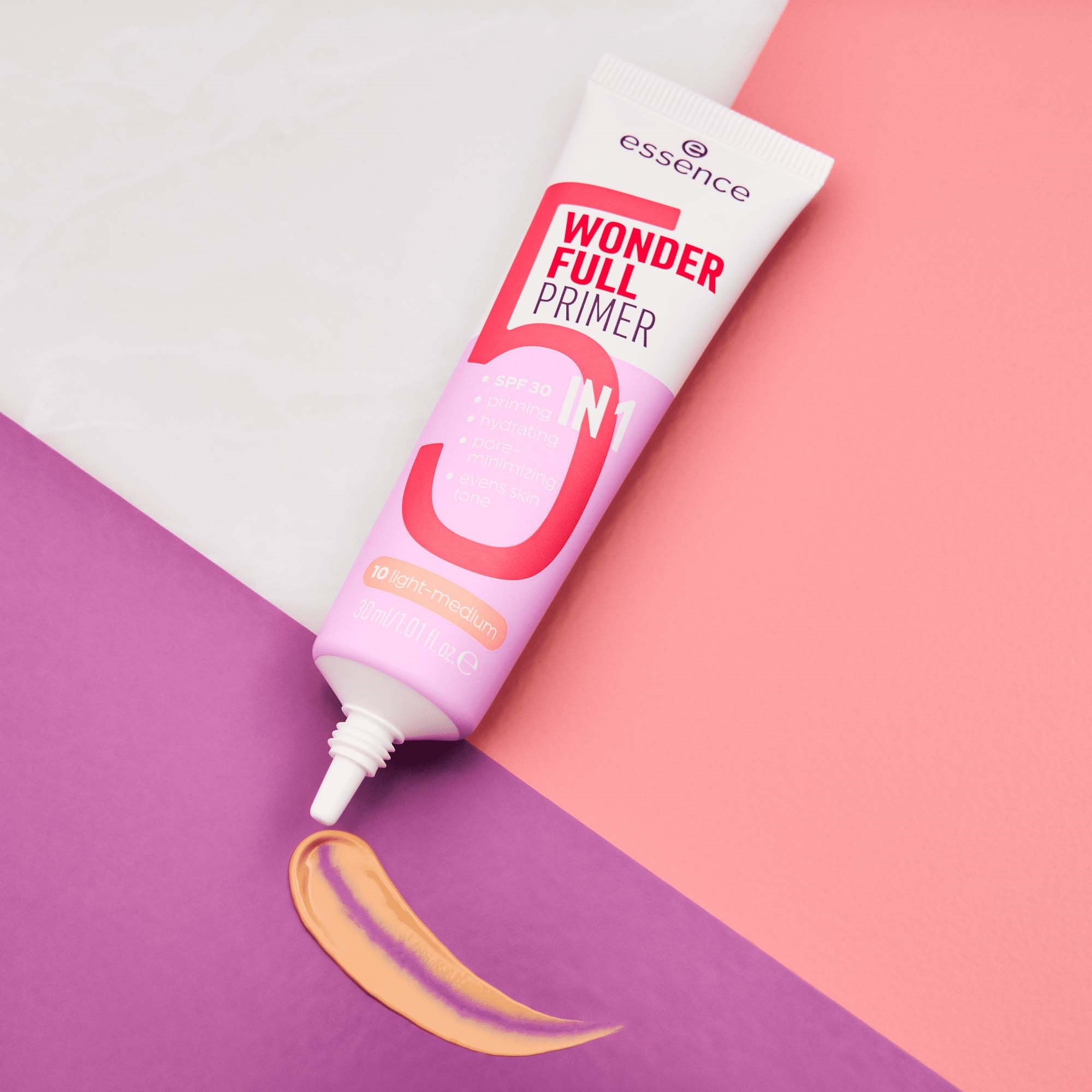 essence Wonder Full Primer 5 In 1 10 Light-Medium (obrázok 5)