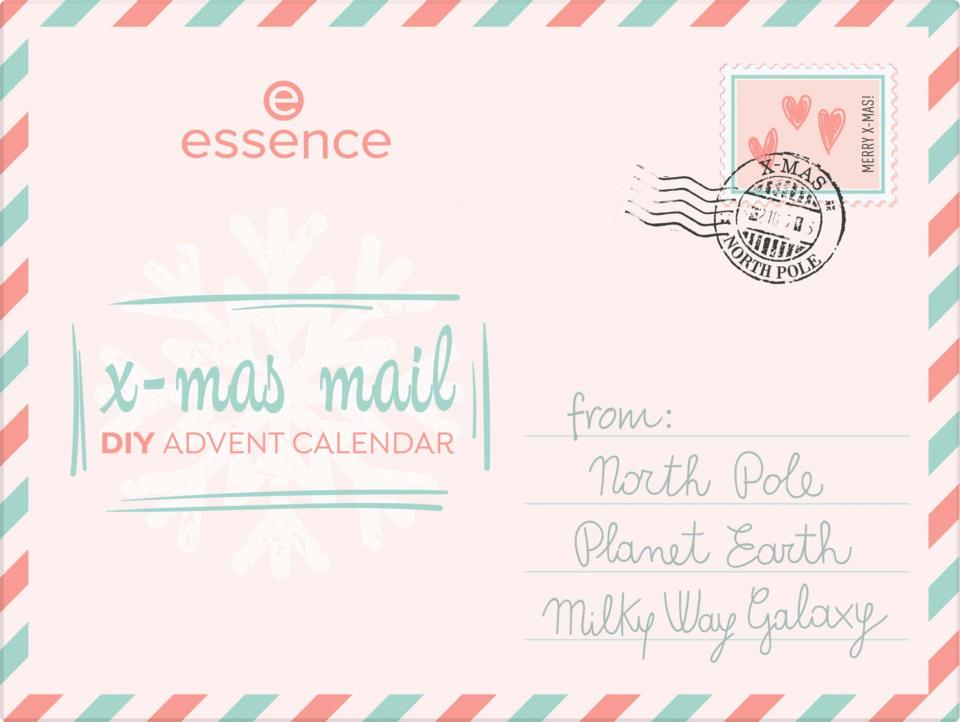 Mail X-mas Advent Calendar essence DIY