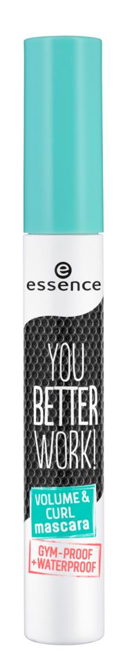 essence you better work! volume & curl mascara