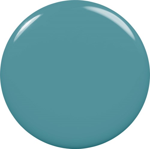 En stor, glänsande blå-grön sfär med en reflekterande yta.