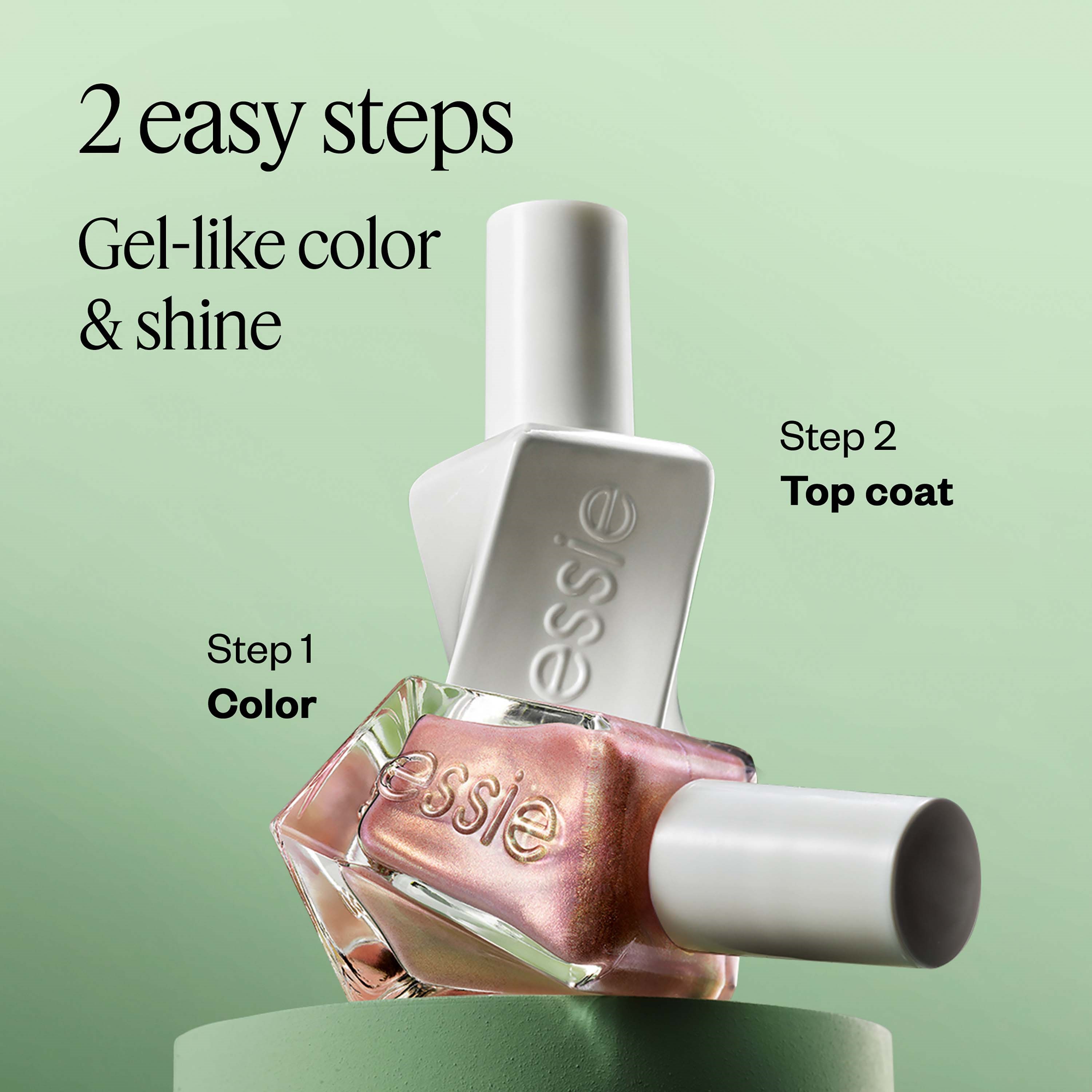 Essie Gel Couture Nail Polish - lakier do paznokci 507 Last Nightie (obrázok 4)