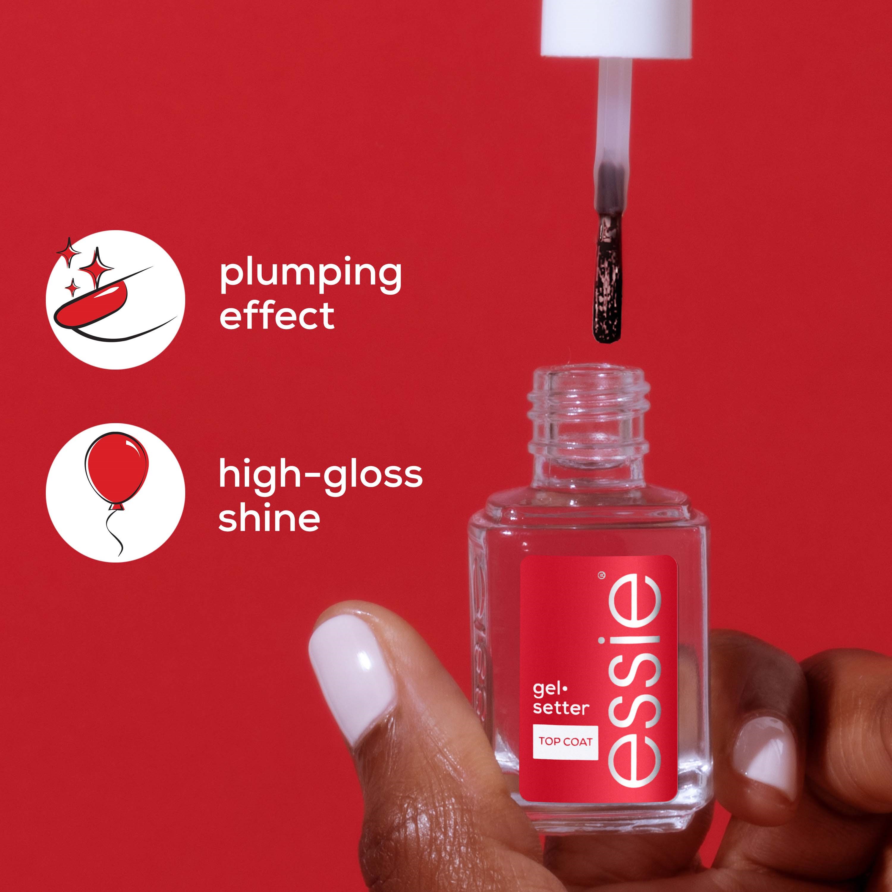Essie Nail Care Gel Setter Top Coat Coat Gel Setter (obrázok 3)