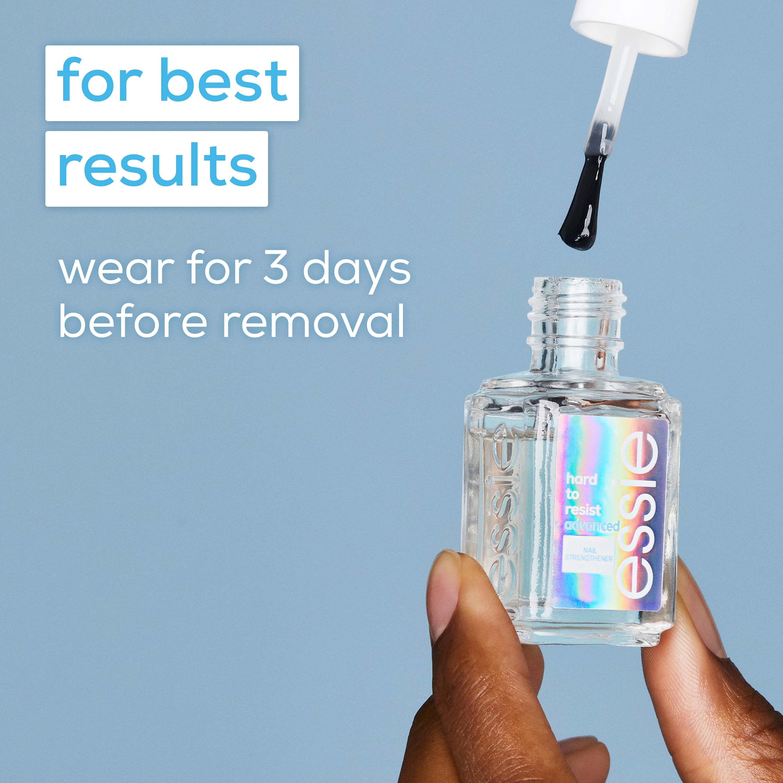 Essie Hard to Resist Advanced Nail Strengthener Clear (obrázok 11)