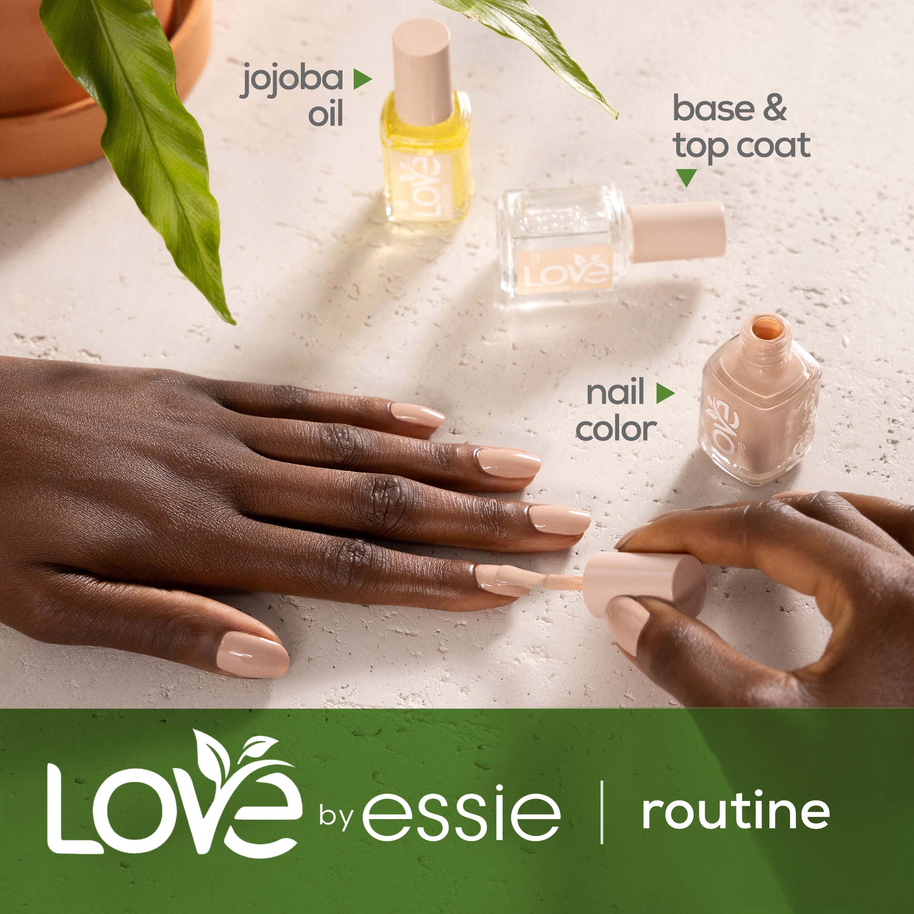 Nail Lust Color For 100 Plant-based Essie LOVE 80% Essie Life by