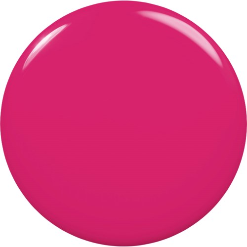 En stor rosa, blank ball med refleksjoner.