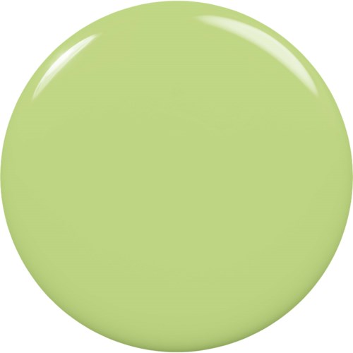 A large, shiny, light green ball with a smooth surface.