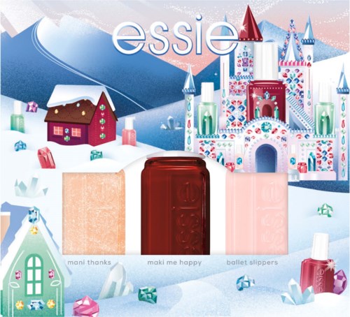 Essie Mini Trio Kit Christmas