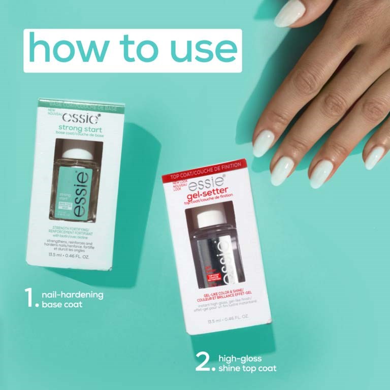 Essie Nail Care Baza Coat Strong Start (obrázok 3)