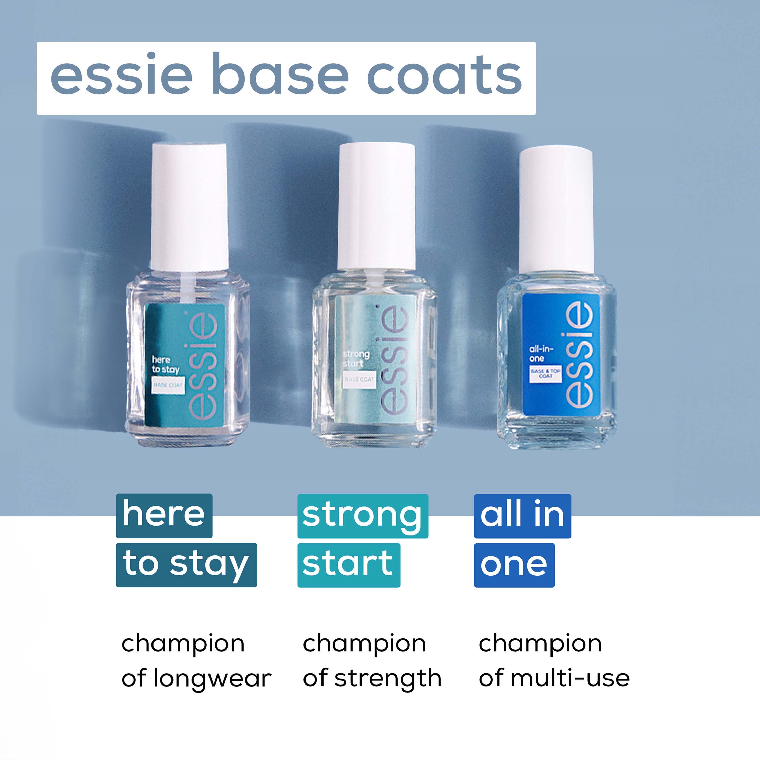 Essie Nail Care Baza Coat Strong Start (obrázok 4)