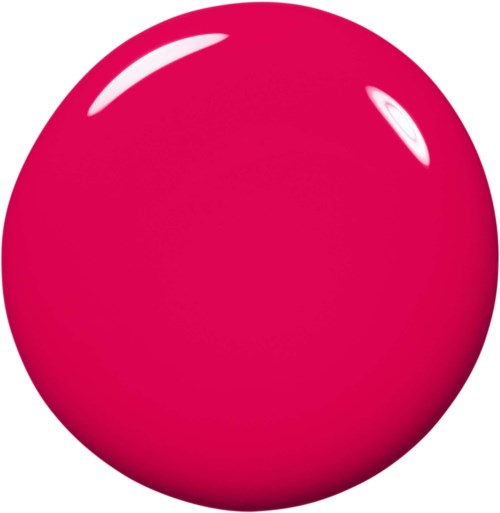 Ein leuchtend pinker runder Gegenstand mit spiegelnder Oberfläche, keine weiteren sichtbaren Details.
