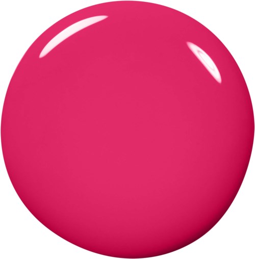 Ein glänzender pinker Ball mit weißen Reflexen.