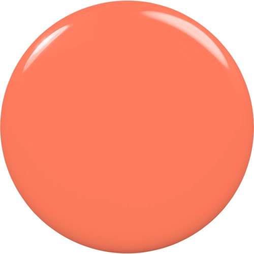 Rote-orange Kugel mit glänzender Oberfläche und Lichtreflex oben links.