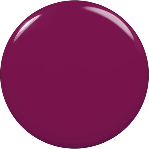 A large, shiny purple sphere with a highlight in the top left. No other objects or details.