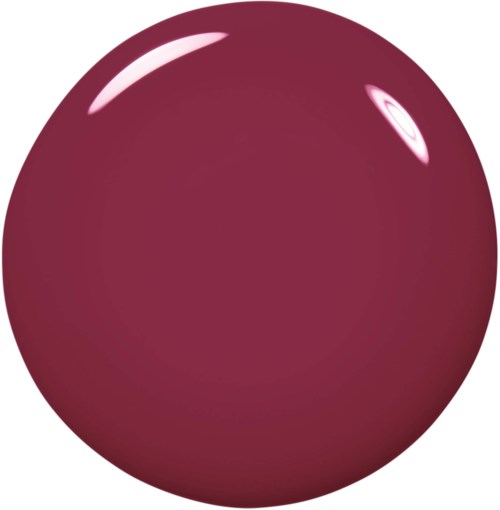 En glänsande, rund vinröd sfär med reflektioner, liknande en glänsande boll.