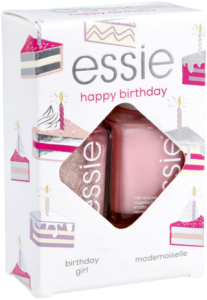 Essie Nail Lacquer gift set happy birthday 