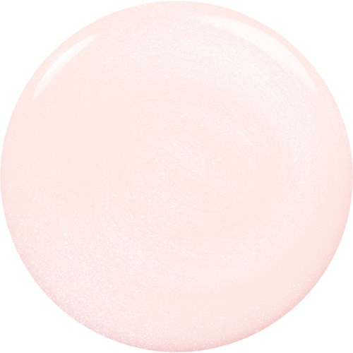 Ett mjukt rosa, runt föremål med slät yta, inga tydliga detaljer syns.