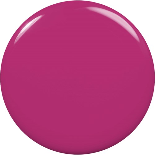 En stor, skinnende, rosa kule med jevn overflate og lysrefleksjoner øverst.
