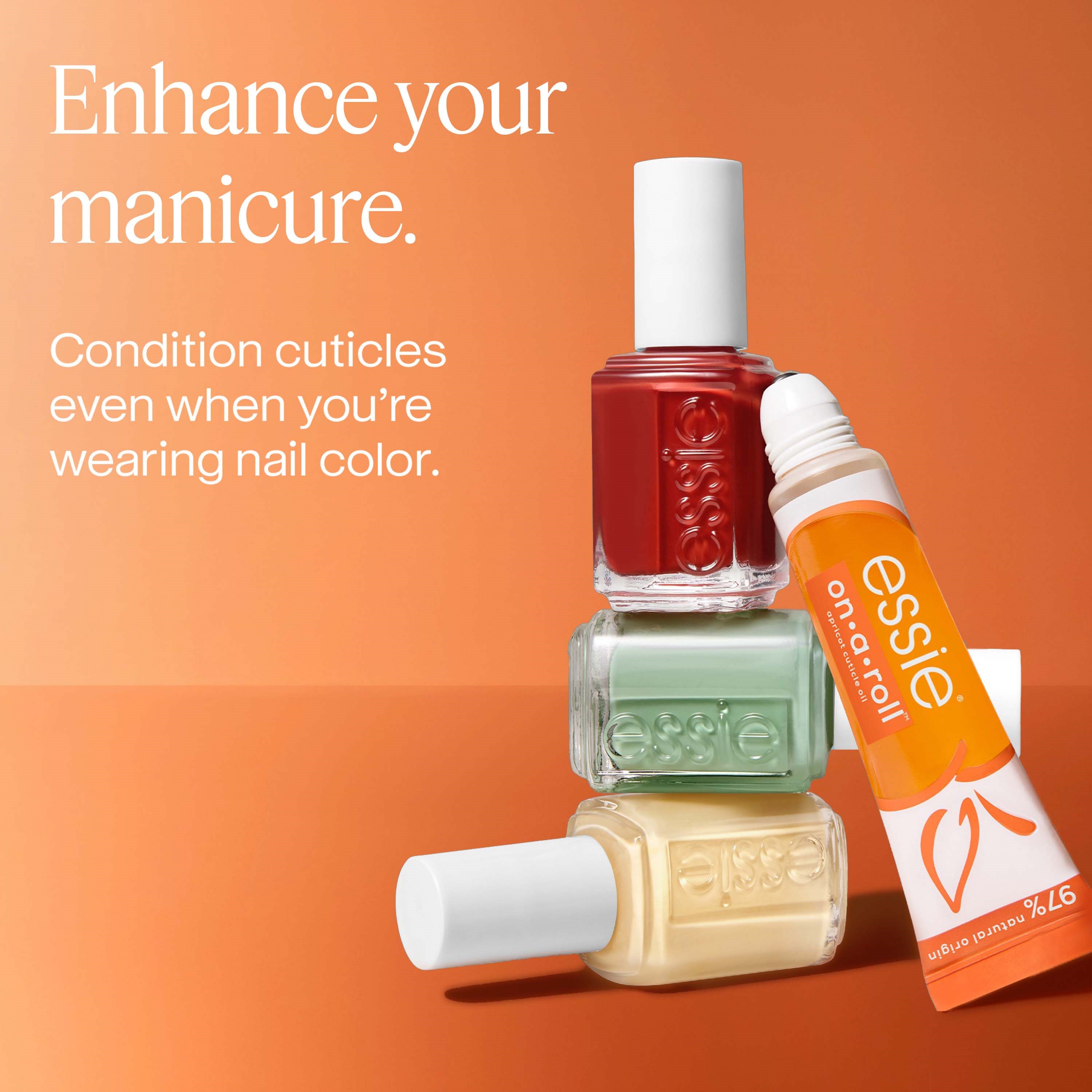 Essie On-a-roll Apricot Nail and Cuticle Oil 13,5 ml (obrázok 9)