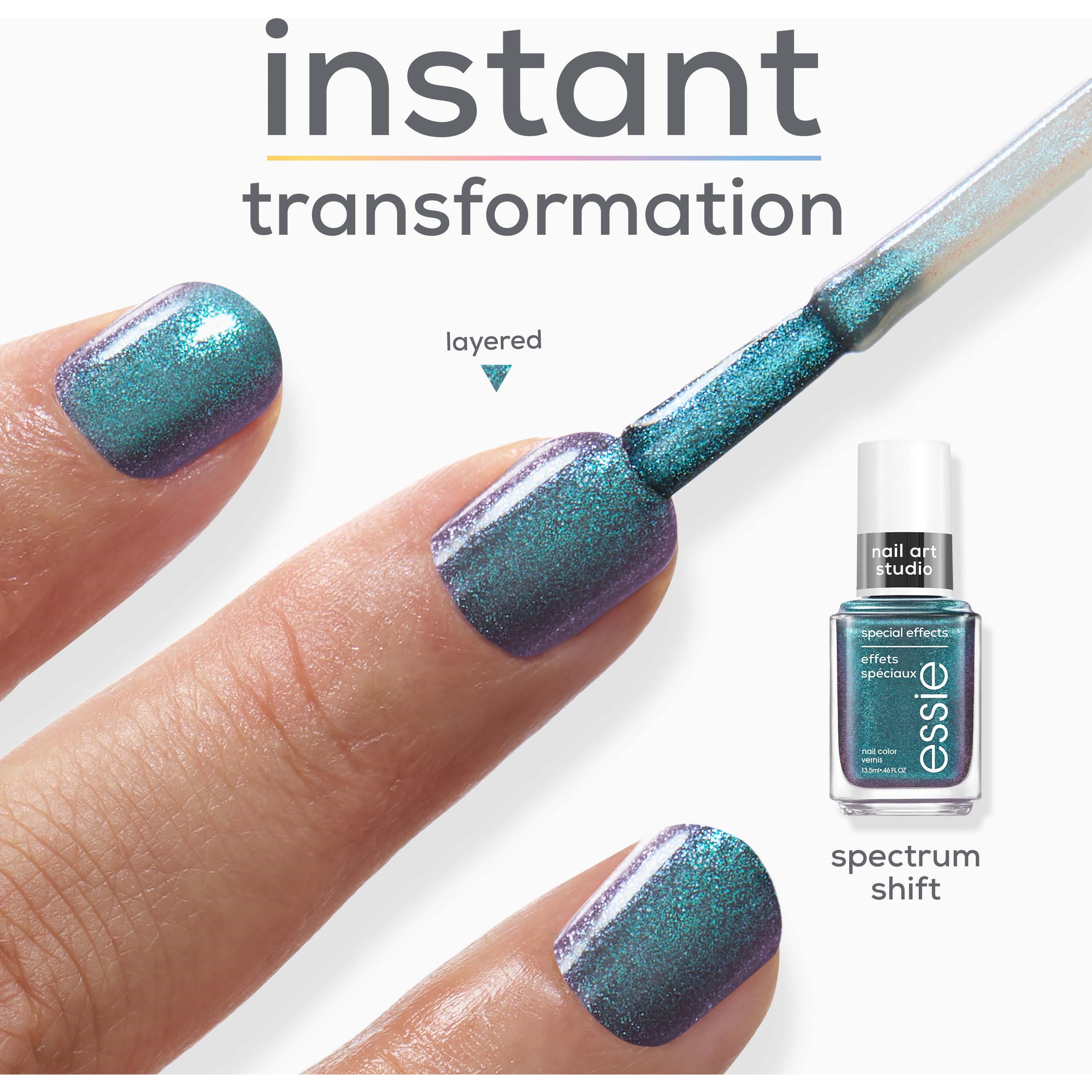 Essie Special Effects Nail Art Studio Nail Color 35 Spectrum Shift (obrázok 4)