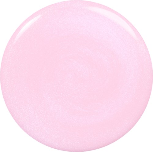 Ett stort, runt, rosa föremål med glansig yta och lätt gradient. Ser mjukt och lent ut.