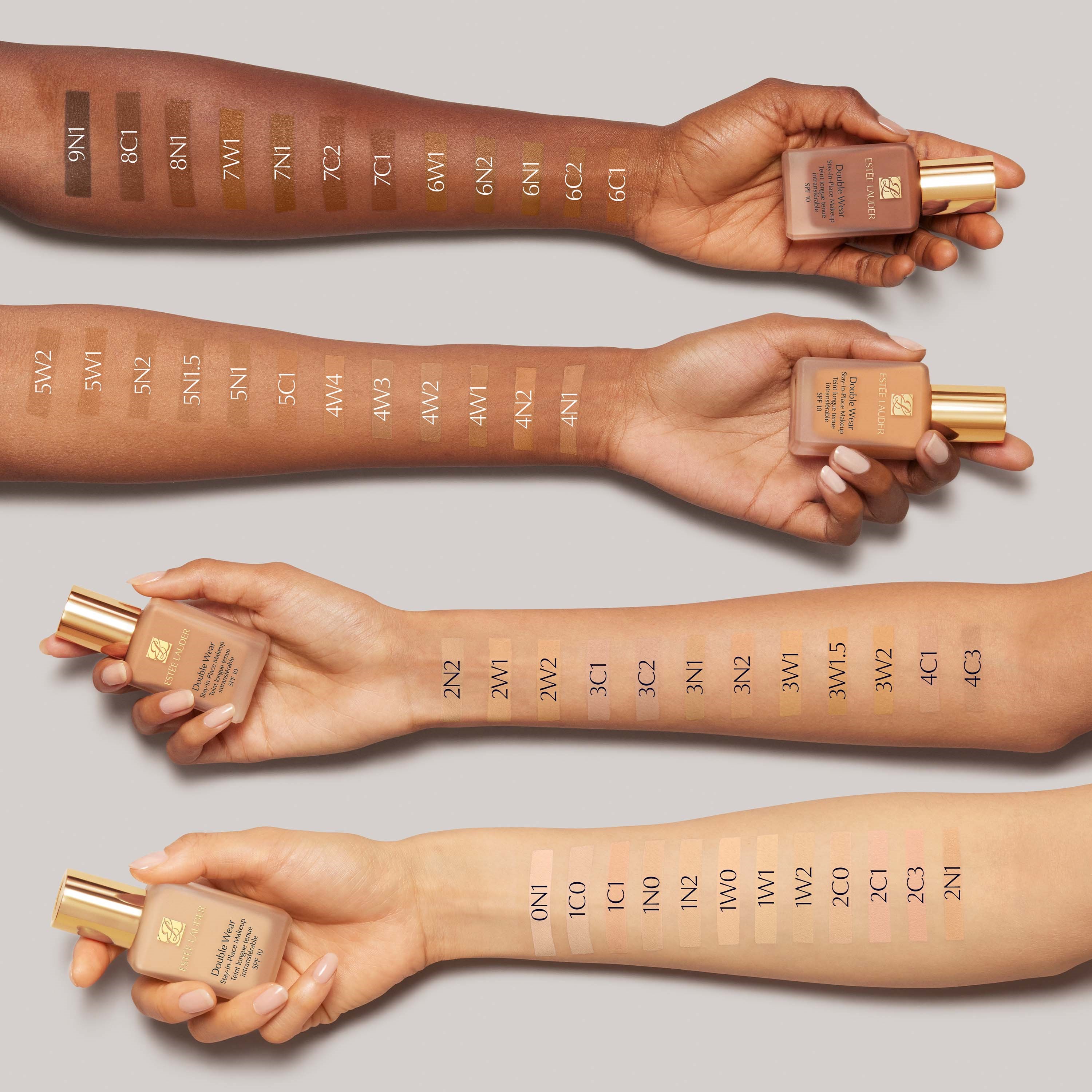 Alternativ bild 1 för Estée Lauder Double Wear Light Stay-in-Place Makeup (1N2 Ecru) 15 ml