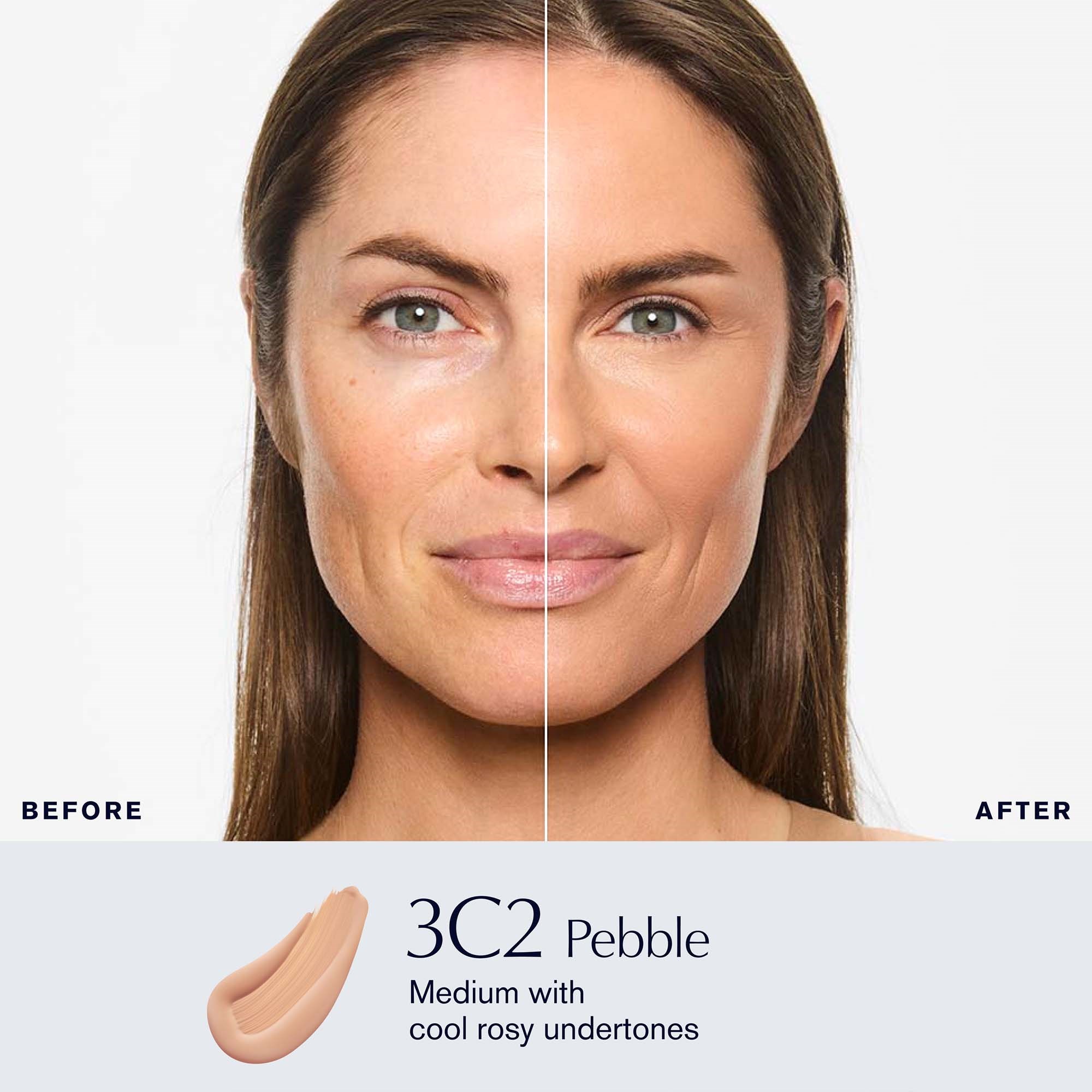 Estée Lauder Double Wear Stay-In-Place Makeup SPF10 15 ml 3C2 Pebble (obrázok 3)