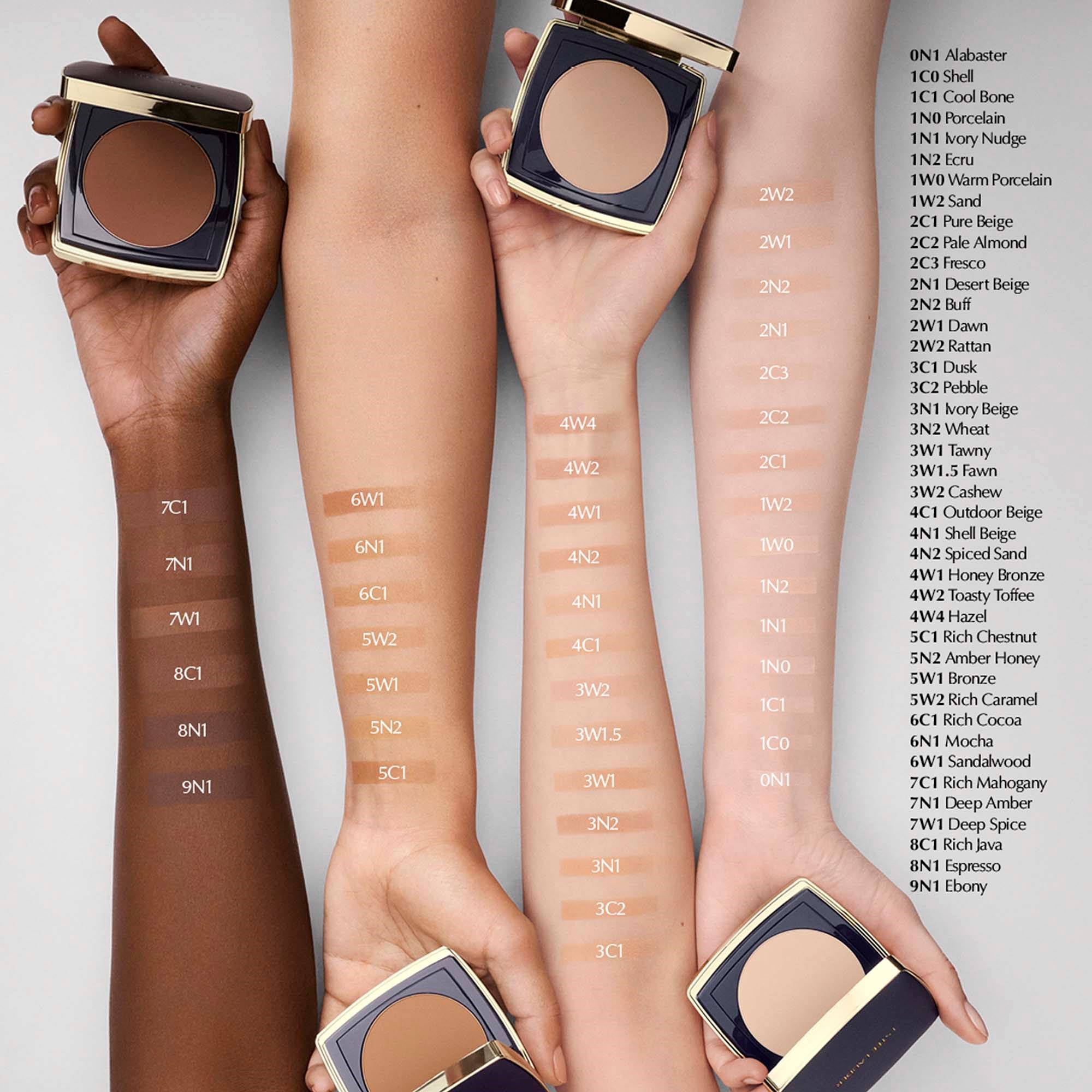Estée Lauder Double Wear Stay-In-Place Matte Powder Foundation 4N1 She (obrázok 8)