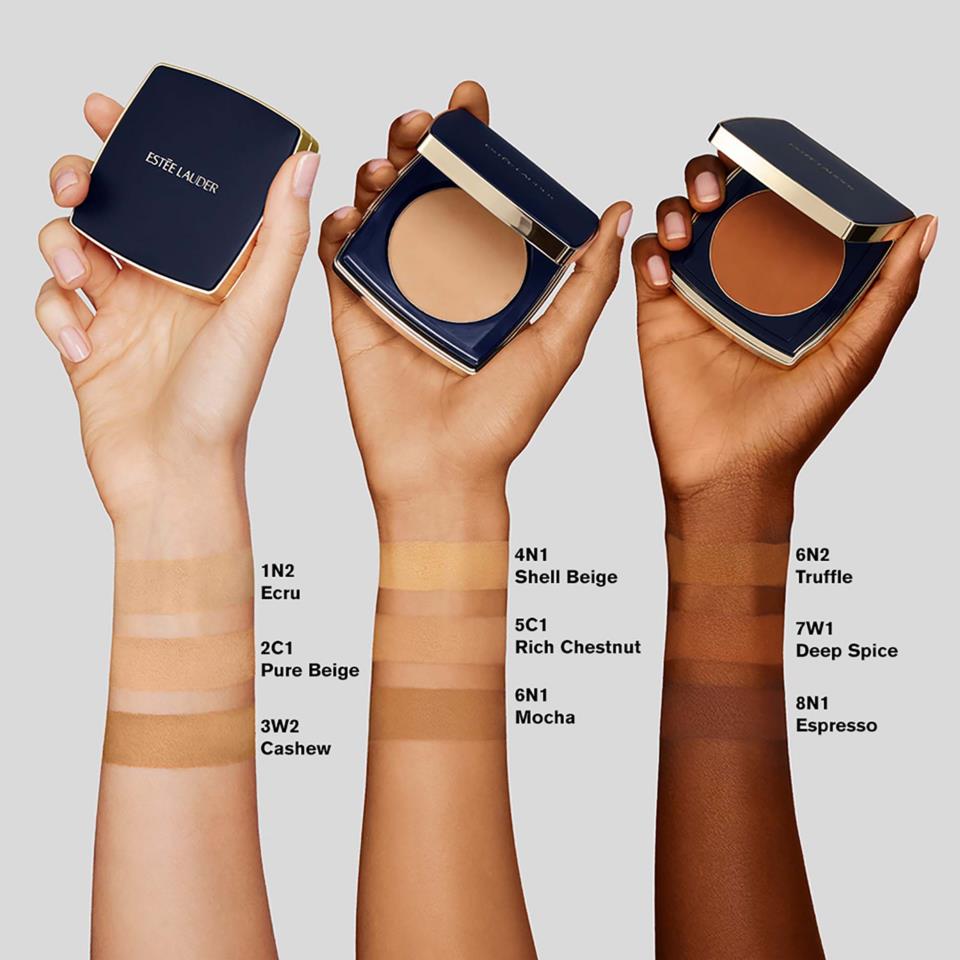 Estee Lauder Double Wear Stay-in-Place Matte Powder Foundation SPF 10 Compact 2C2 Pale Almond 12 g