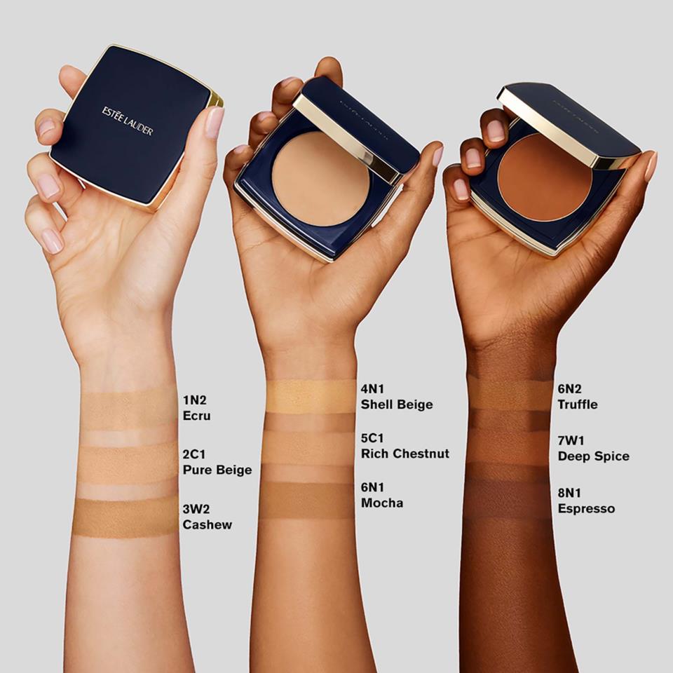 Estee Lauder Double Wear Stay-in-Place Matte Powder Foundation SPF 10 Compact 3W2 Cashew 12 g