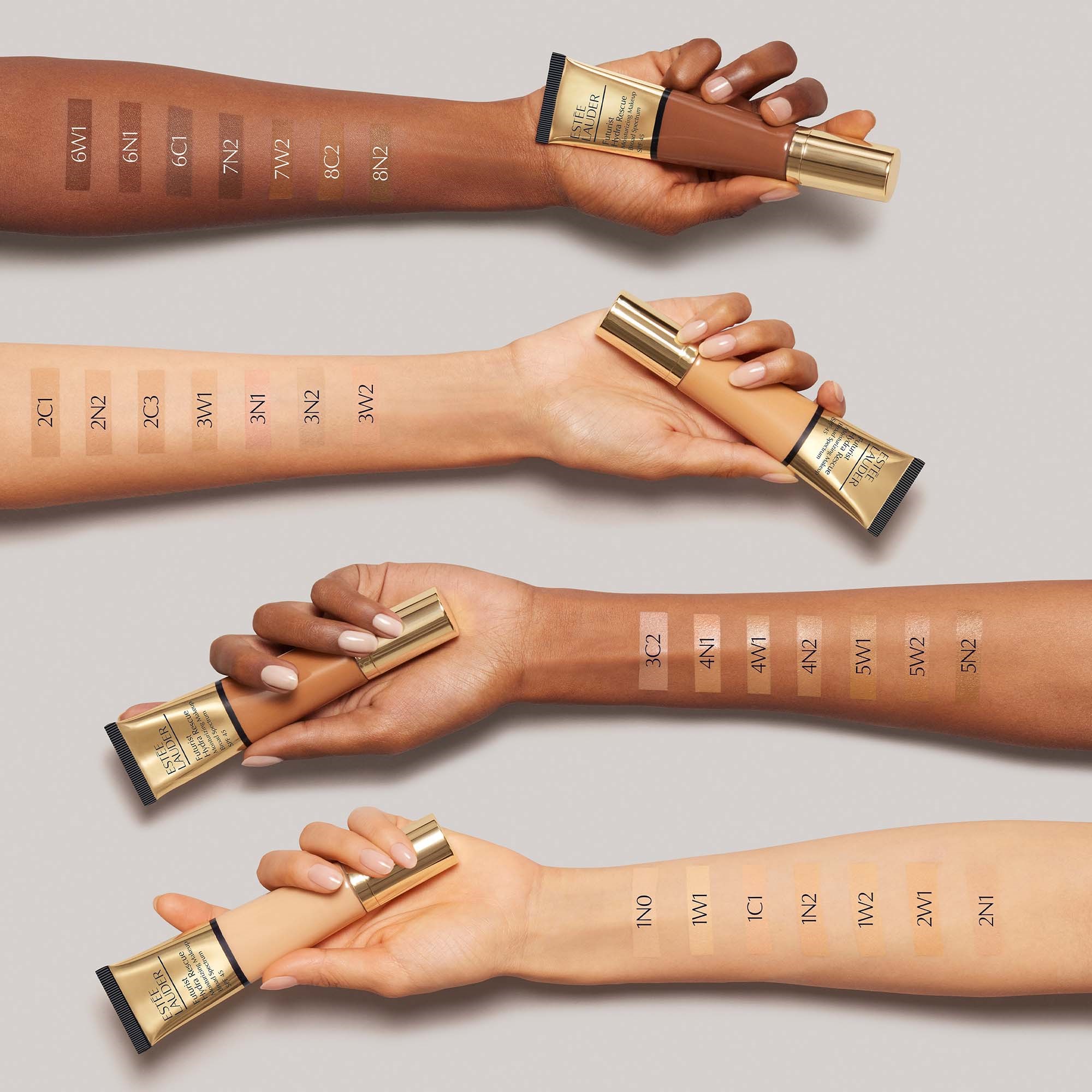 Estée Lauder Futurist Hydra Rescue Moisturizing Makeup SPF45 Pebble 3C (obrázok 3)