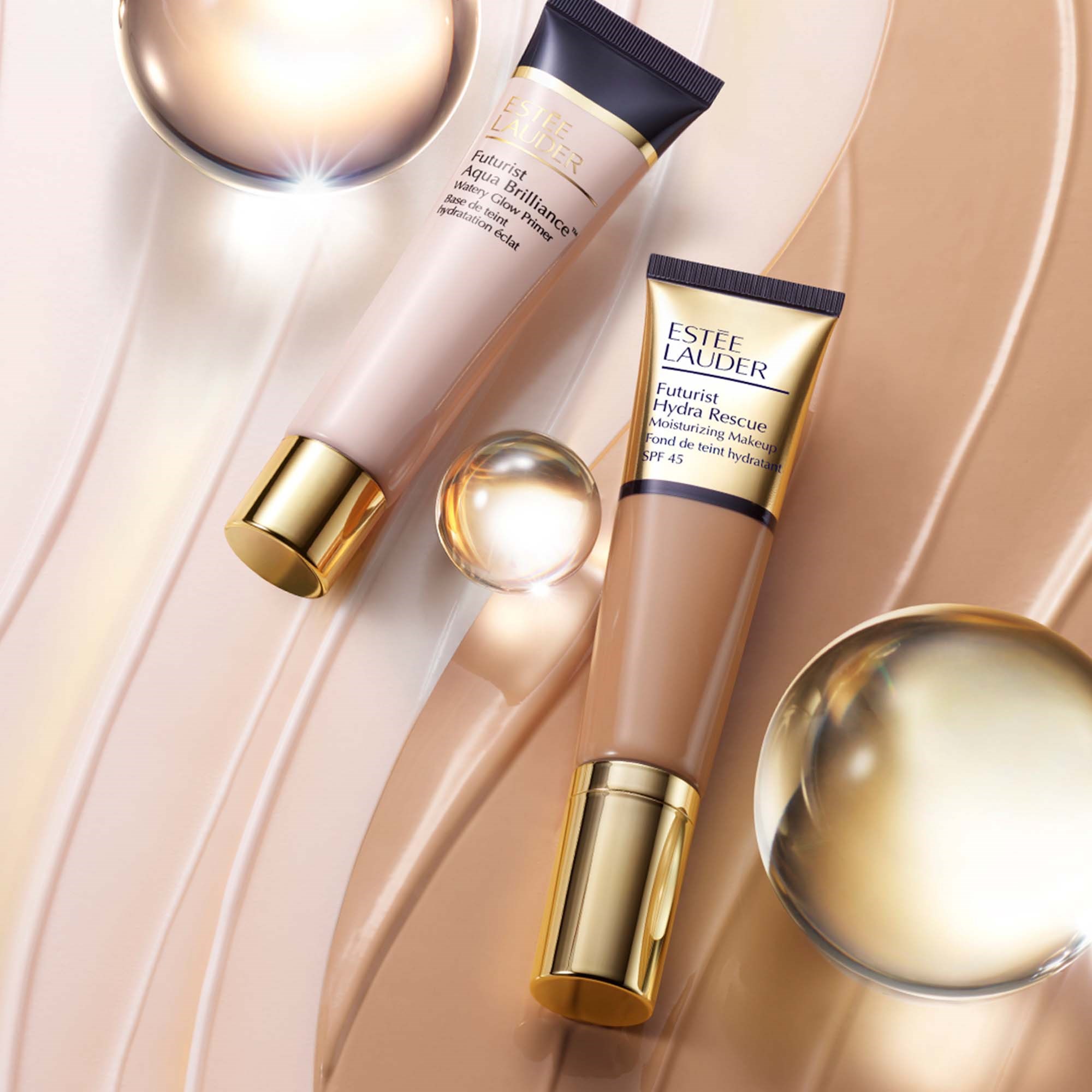 Estée Lauder Futurist Hydra Rescue Moisturizing Makeup SPF45 Pebble 3C (obrázok 7)