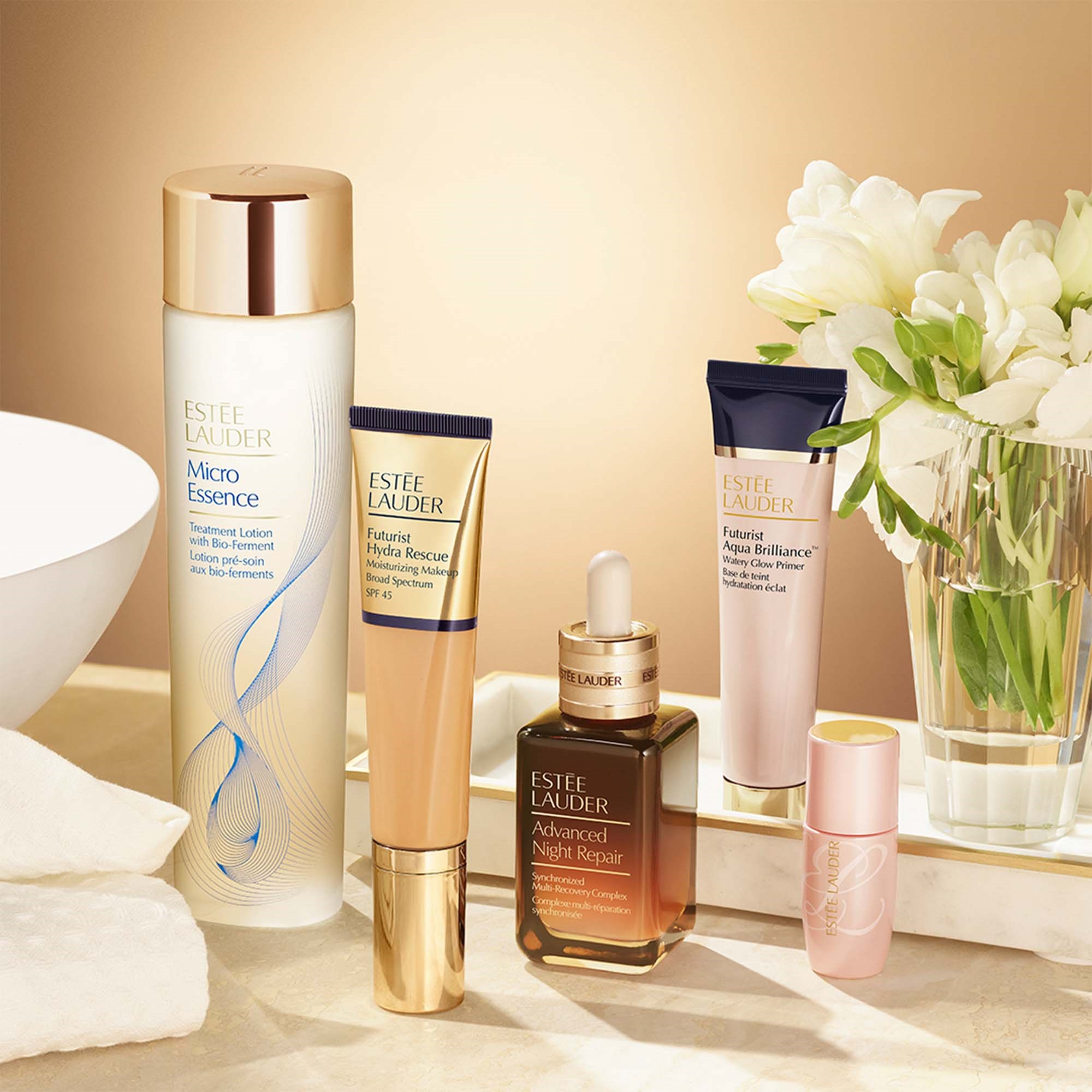 Estée Lauder Futurist Hydra Rescue Moisturizing Makeup SPF45 Shell Bei (obrázok 6)