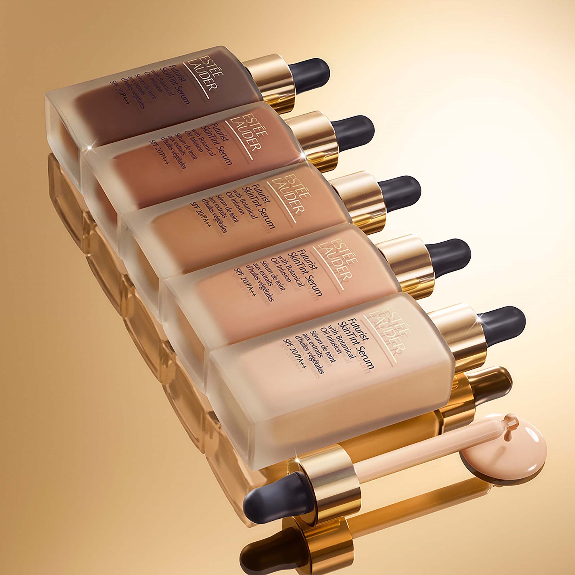 Estée Lauder Futurist Skintint Serum Foundation SPF20 2W1 Dawn (obrázok 4)