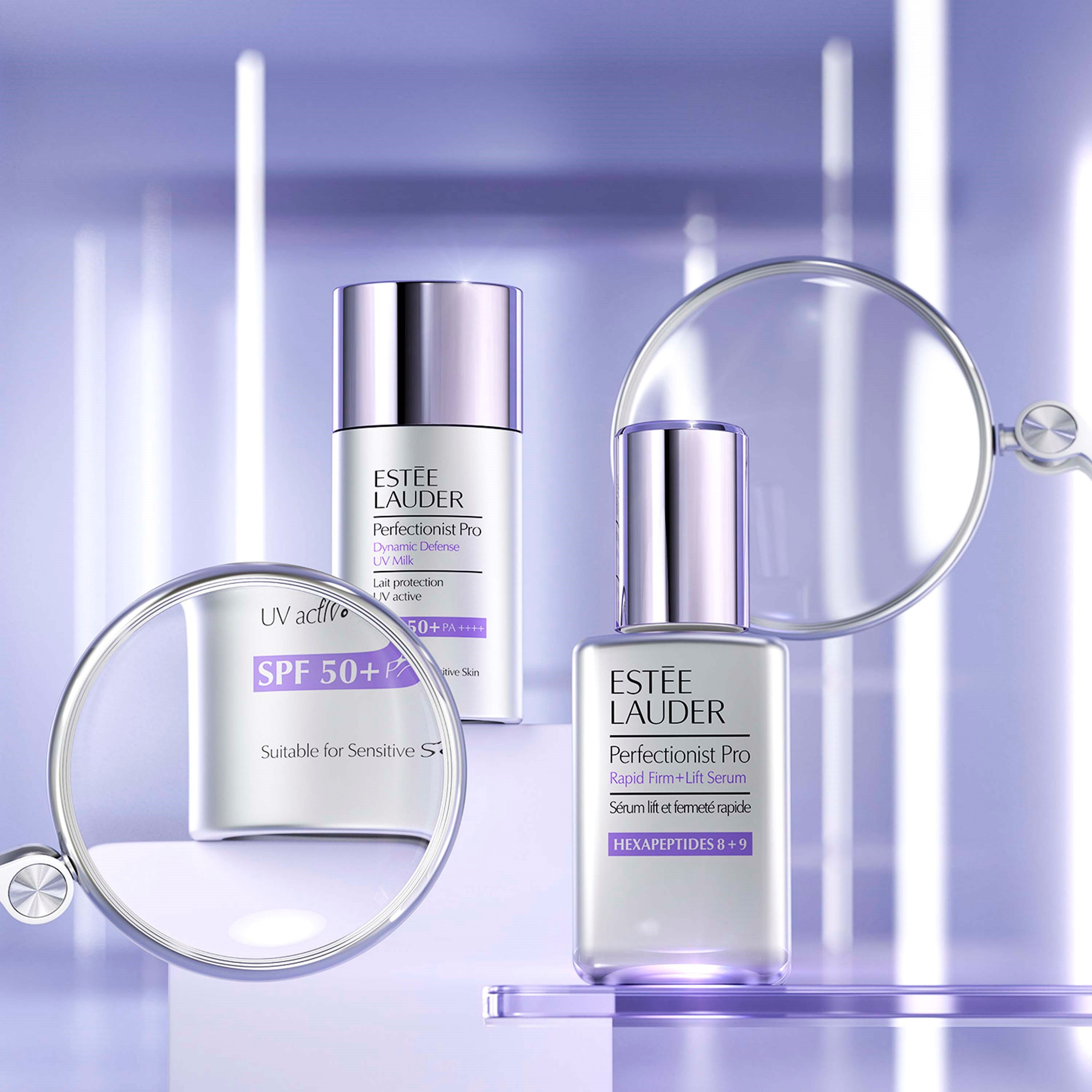 Estée Lauder Perfectionist Pro Rapid Firm + Lift Serum Hexapeptides 8 (obrázok 3)