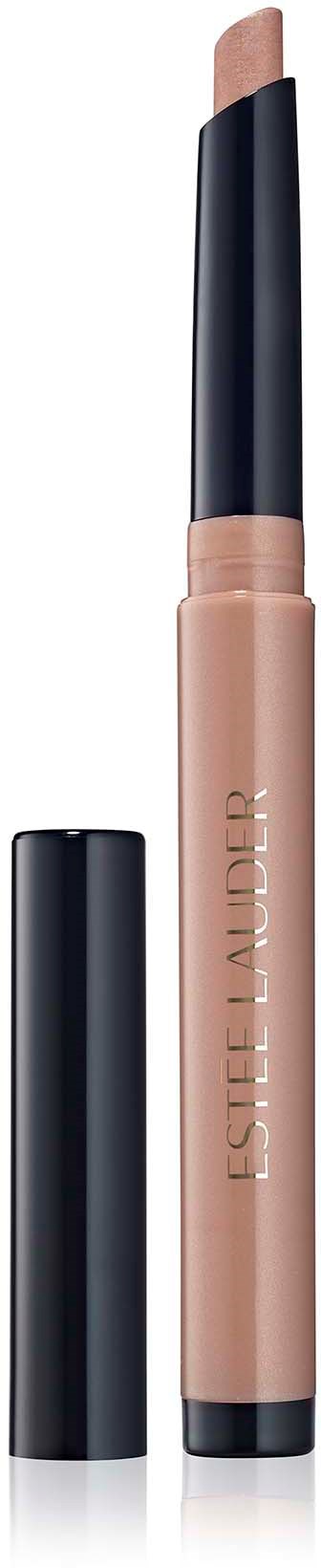 Een beige en zwarte stick concealer met een verwijderbare dop en Estée Lauder-logo op de tube.