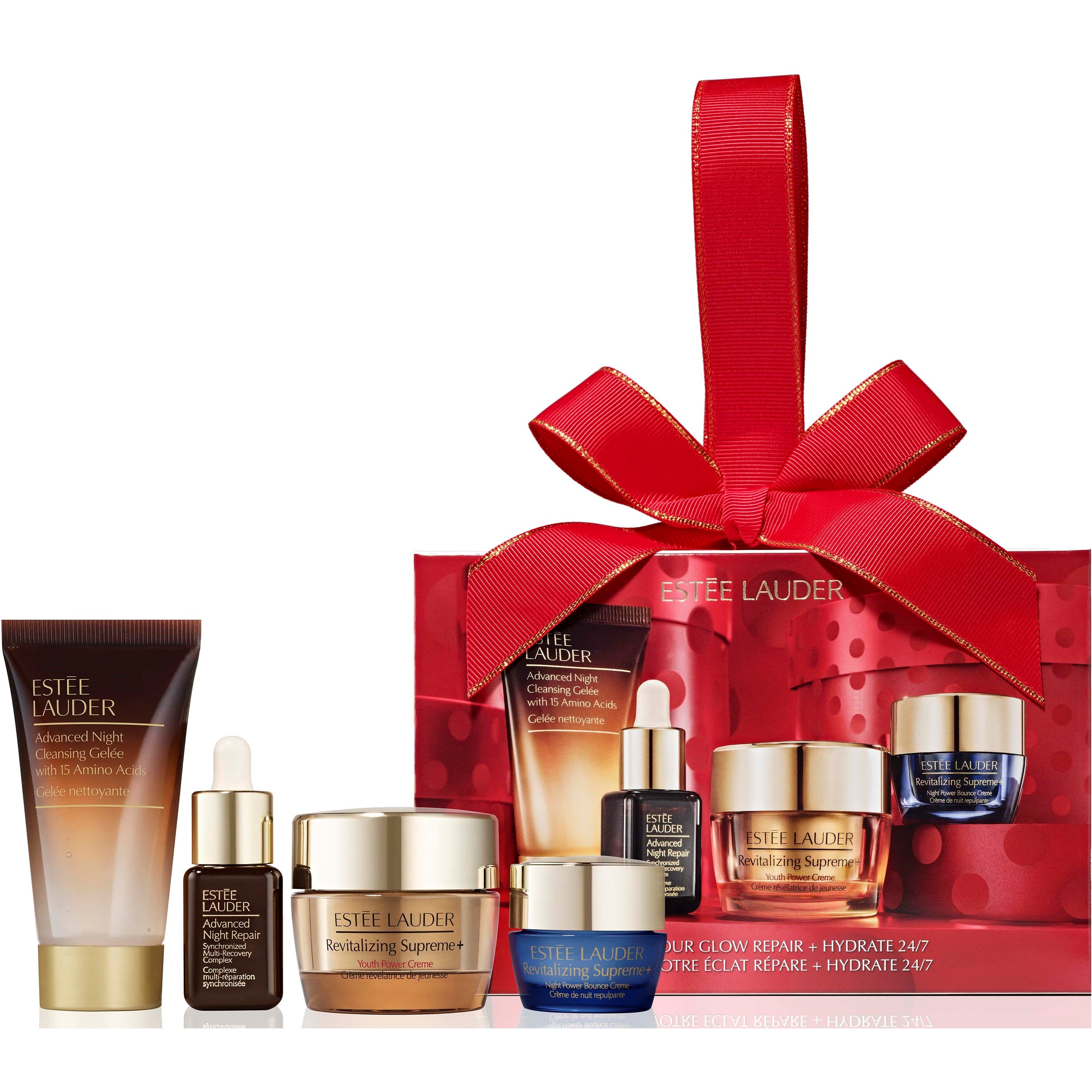 Estée Lauder Unwrap Your Glow Repair + Hydrate 24 7 Starter Set (15 + 7 + 30  + 7 ml)