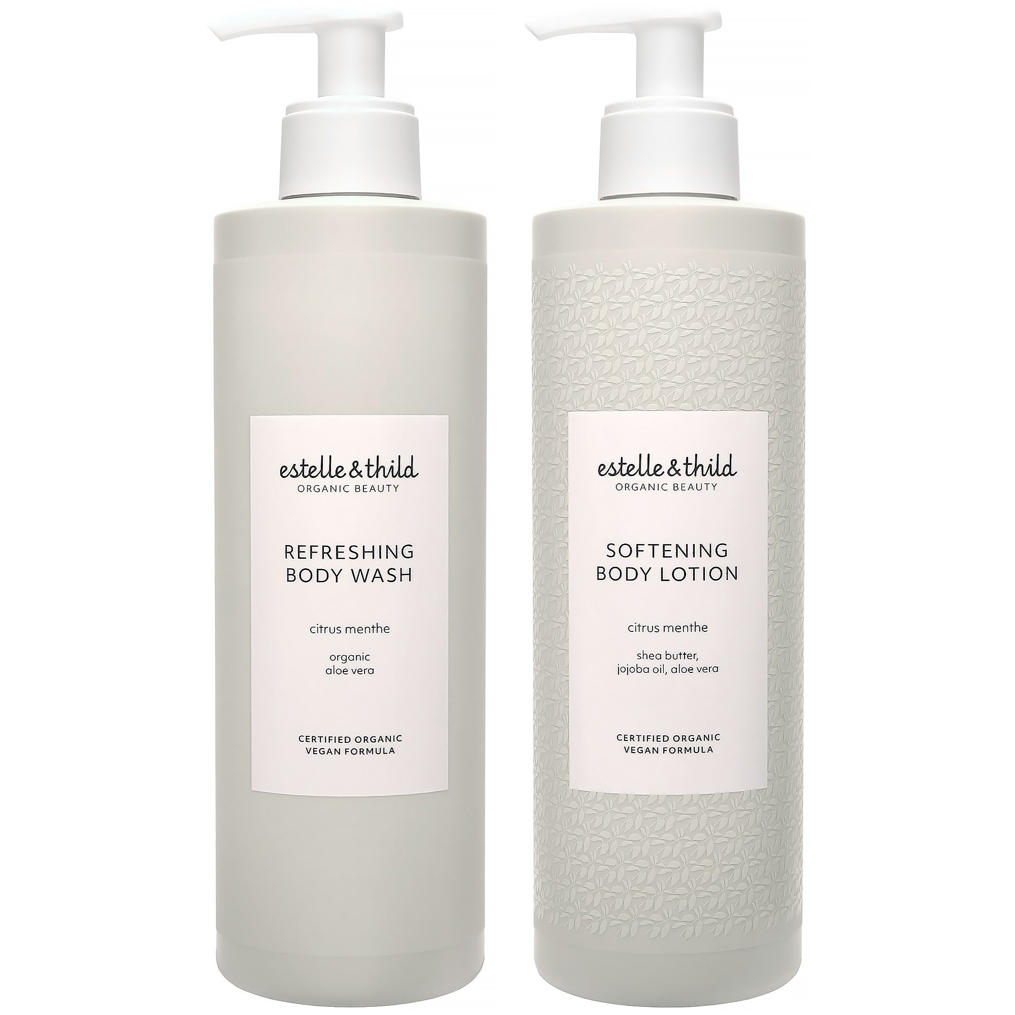 Estelle & Thild Citrus Menthe Refreshing Body Wash 400 ml & Softe