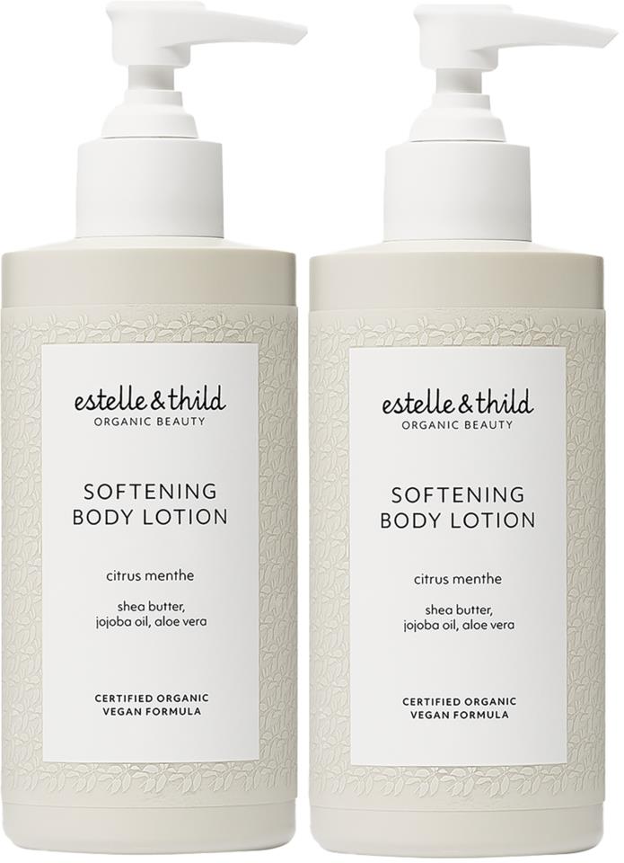 Estelle & Thild Citrus Menthe Softening Body Lotion Duo