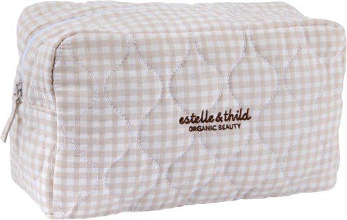 Estelle&Thild Organic Beauty Quilted Toiletry Bag