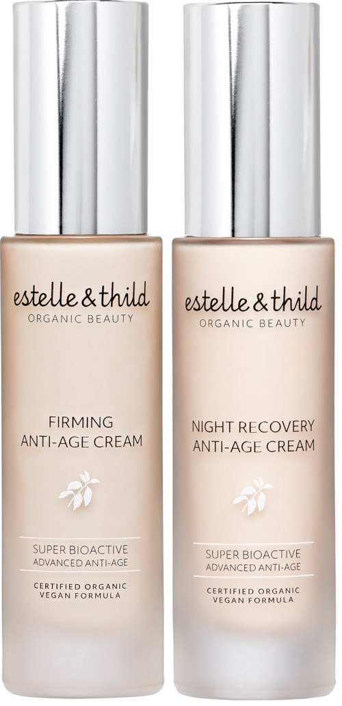 Estelle&Thild Organic Beauty Super BioActive Firming Day Cream 50 ml & Recovery Night Cream 50 ml