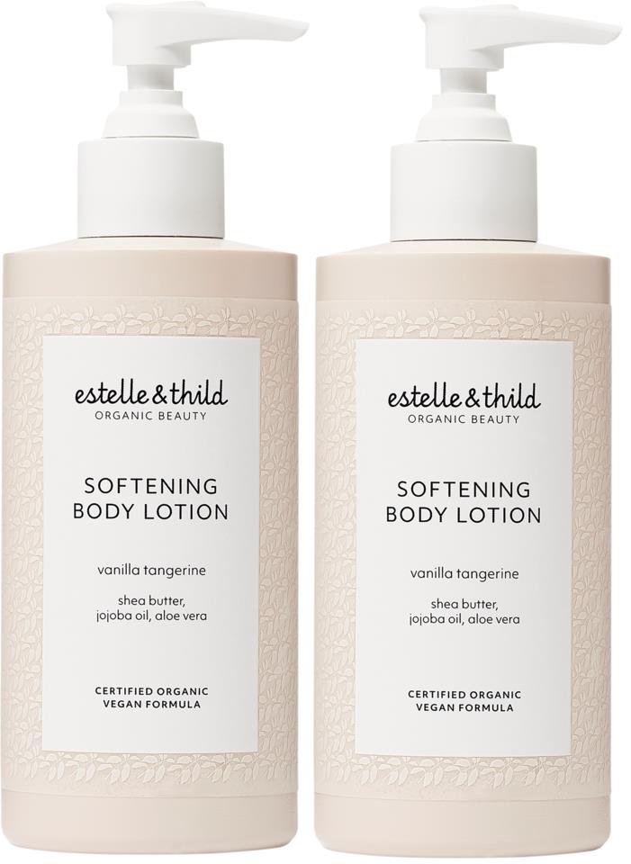 Estelle & Thild Vanilla Tangerine Softening Body Lotion Duo
