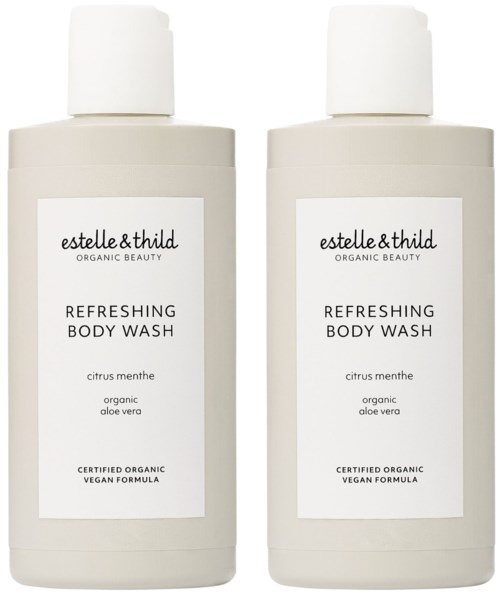 Estelle&Thild Organic Beauty Citrus Menthe Refreshing Body Wash 2 x 200 ml