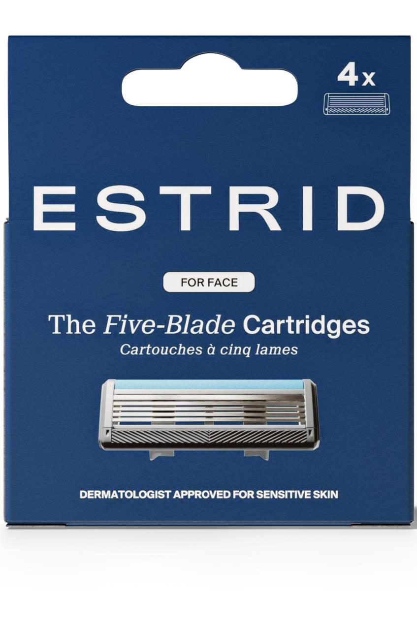 Red Estrid Razor Estrid The Five-Blade Cartridges For Face 4 st | lyko.com
