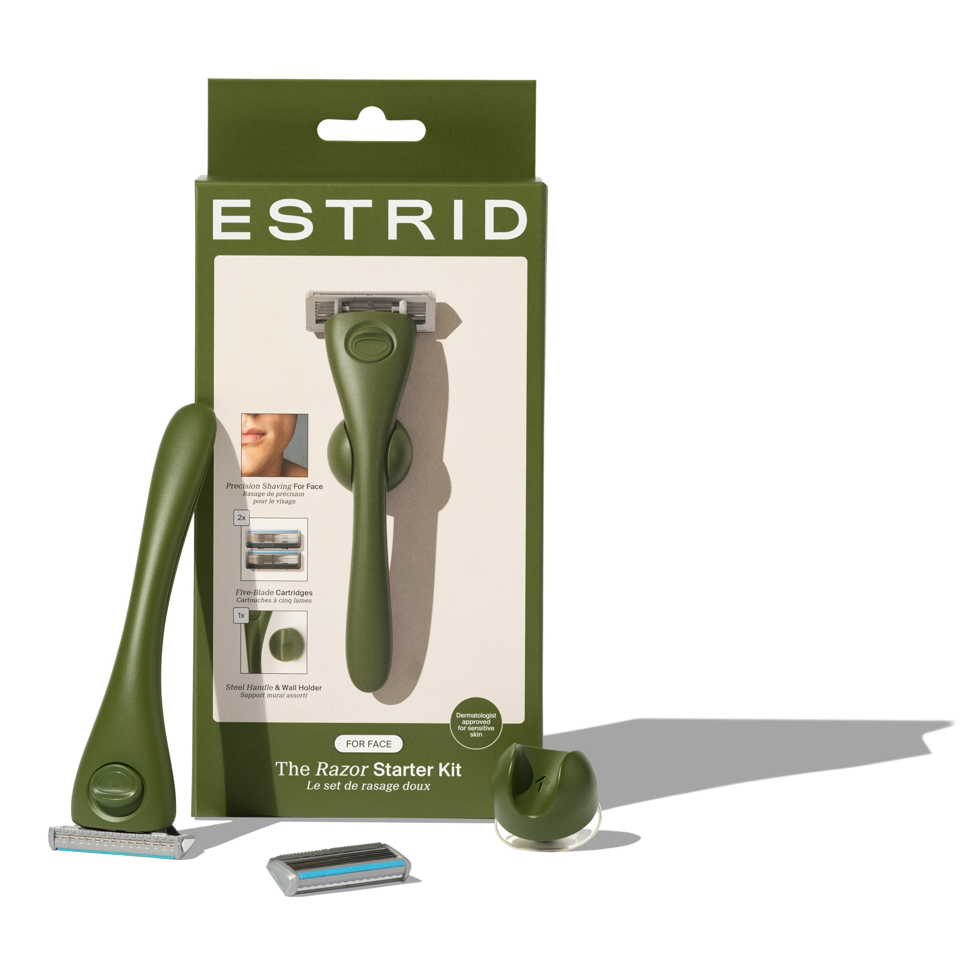 Estrid The Razor Starter Kit For Face Moss