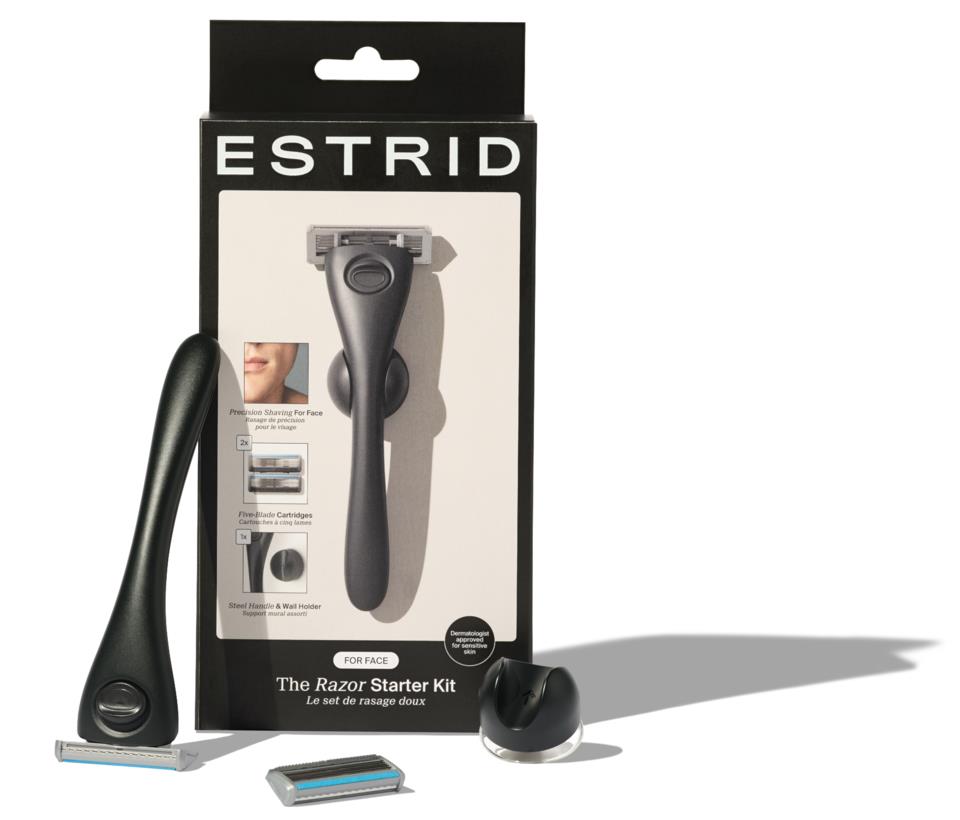 Red Estrid Razor Estrid The Razor Starter Kit For Face Onyx | lyko.com